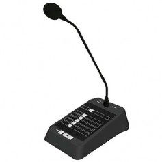 Base microfonica a zone per amplificatori serie T con selettore 5 zone/All e Chime