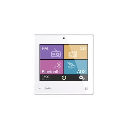 Amplificatore touch da incasso digitale con sorgenti integrate