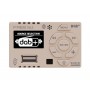 Amplificatore multimediale da incasso per scatola 503 con radio DAB+, radio FM, Usb e Bluetooth integrati