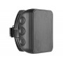 Impianto audio per esterno amplificatore e diffusori IP65 da parete