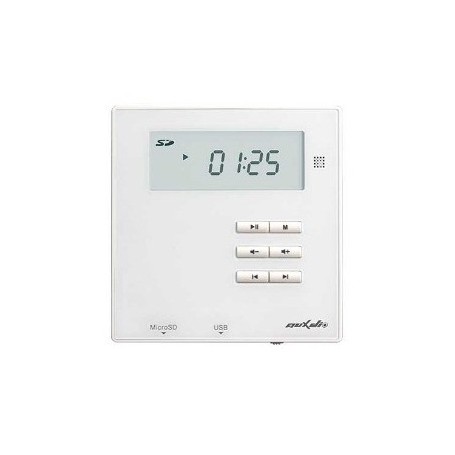 Amplificatore da incasso con Radio, USB, Bluetooth e ingresso AUX