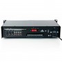 Sistema in kit per diffusione sonora Amplificatore MULTIZONA integrato con Radio / USB e 8 mini diffusori da muro bianchi