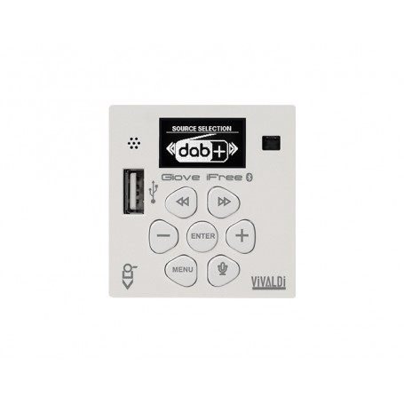 Amplificatore multi room incasso standard eurOpeo