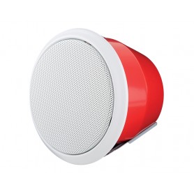 Diffusore rotondo da incasso a soffitto da 16cm biconico. Certificato EN60849 EN54-24