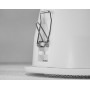 Diffusore rotondo da incasso a soffitto, IP33C, fornito con calotta antifiamma.