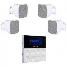 Sistema Audio con amplificatore e 4 diffusori
