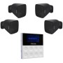 Sistema Audio con amplificatore e 4 diffusori