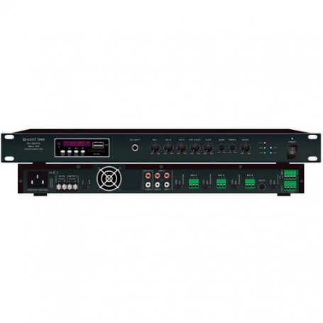 Mixer amplificatore Classe D con mediacenter