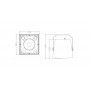 TURBO Speaker Horn Altoparlante da 8” - 8ohm/100V - IP56