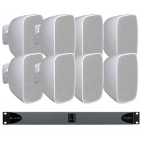 Sistema audio MULTIROOM 8 DIFFUSORI gestione da APP