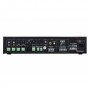 Sistema di filodiffusione in kit - Amplificatore con RADIO/USB + 8 Diffusori Neri da Muro