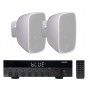 Impianto audio RETAIL amplificatore e 2 diffusori da parete