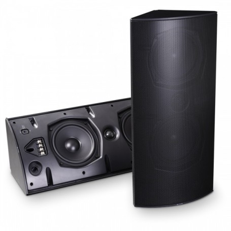 Diffusore audio passivo a 2 vie e full-range 8ohm - 2x5" + TW - Nero/Bianco