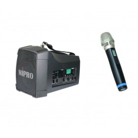 Amplifi cazione portatile 60/102W a batteria e corrente