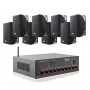 Sistema Audio filodiffusione Amplificatore Radio/USB/SD/Bluetooth + 6/8 Diffusori