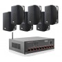 Sistema Audio filodiffusione Amplificatore Radio/USB/SD/Bluetooth + 6/8 Diffusori