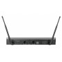 Set doppio radiomicrofono uhf con 2 trasmettitori palmari