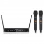 Set wireless di due radiomicrofoni palmari UHF