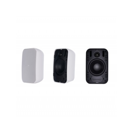 Diffusore da parete 2 vie per esterno, driver 5.25" + 1" dome tweeter, 70V/100V/8 Ohm
