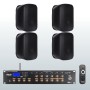 Sistema audio Indoor/outdoor con diffusori 3 vie