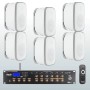 Sistema audio Indoor/outdoor con diffusori 3 vie