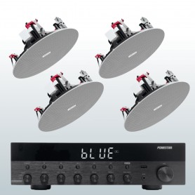 Impianto audio da incasso 4 diffusori ECOSOUND