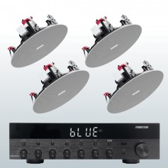 Impianto audio da incasso 4 diffusori ECOSOUND