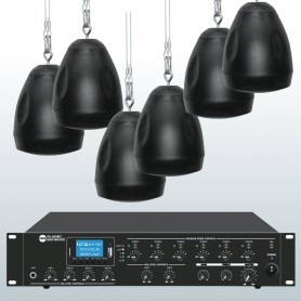 PSK - Impianto Audio a sospensione 6/8/10 diffusori Nero/Bianco