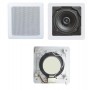 Diffusore quadrato da incasso 2 vie 20W 100V
