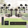 SMART - Impianto Audio Giardino 4.1 e 8.2 diffusori, subwoofer, amplificatore e mediacenter
