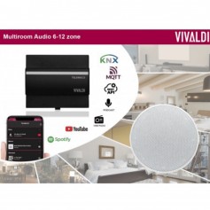 Impianto Audio Multiroom - Gestione 3/4/5/6 Zone