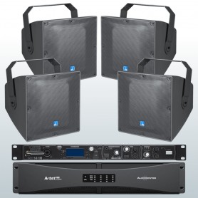 Sistema audio performance spazi aperti