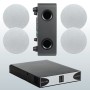DECO4.1 - Sistema Audio Impianto incasso con subwoofer