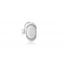 Diffusore audio da parete 3 vie - IP66 woofer 10cm + tw Bianco/Nero