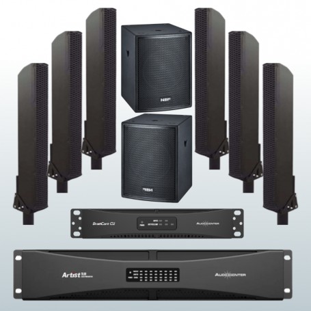 Sistema 6.2 audio multimediale e conferenza