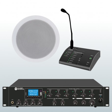 Impianto Audio diffusione sonora per grandi magazzini