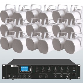 Impianti audio per filodiffusione stradale e per spazi aperti
