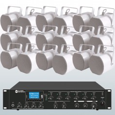 Impianti audio per filodiffusione stradale e per spazi aperti