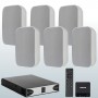 SONBLAZ Sistema audio SMART CONTROL e 6 diffusori da parete IP45