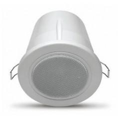 Mini Diffusore da incasso con griglia metallica protettiva 100V IP55 - (COPPIA)