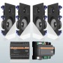 Sistema Audio SMART amplificatore multimediale e 4 diffusori da incasso