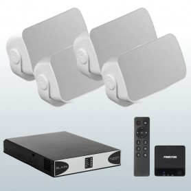 SONBLAZ-6.5" Sistema audio SMART CONTROL e 4 diffusori da parete IP45