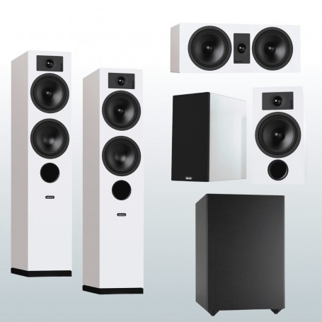 TESI537 - Sistema Home Cinema 5.1 diffusori pavimento/appoggio