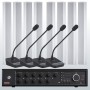 Impianto audio voce per conferenza 8 diffusori