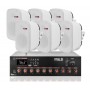 Sistema audio musica diffusa amplificatore e diffusori 3 Vie indoor/outdoor