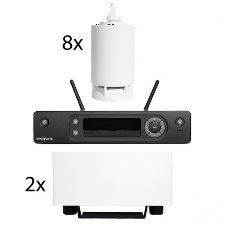 Sistema PENDENTE Spottune Wireless 6 x Omni Cord + Subwoofer