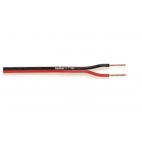 Cavo OFC Piattina rosso/nera 2 x 1,50 mm² - 100 m