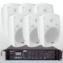 NB800 - Impianto audio filodiffusione 6 zone diffusore 2 vie woofer 8"