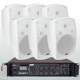 NB800 - Impianto audio filodiffusione 6 zone diffusore 2 vie woofer 8"