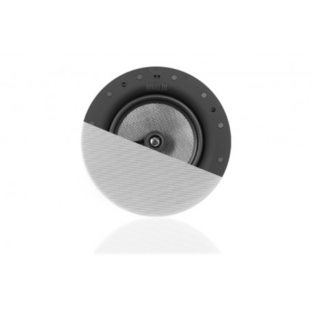ROUND20F Diffusore rotondo 2 vie HI-FI da incasso senza cornice Frameless